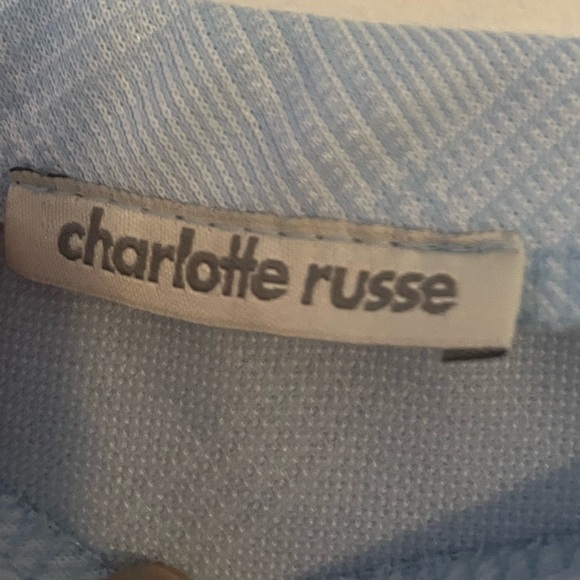 BLUE CHARLOTTE RUSSE SKIRT - Picture 5 of 6